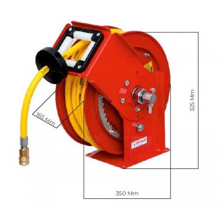 Gülersan 8500NM.1014 10 Mt R1-1/4'' Mini Kasa Su Hortum Makarası