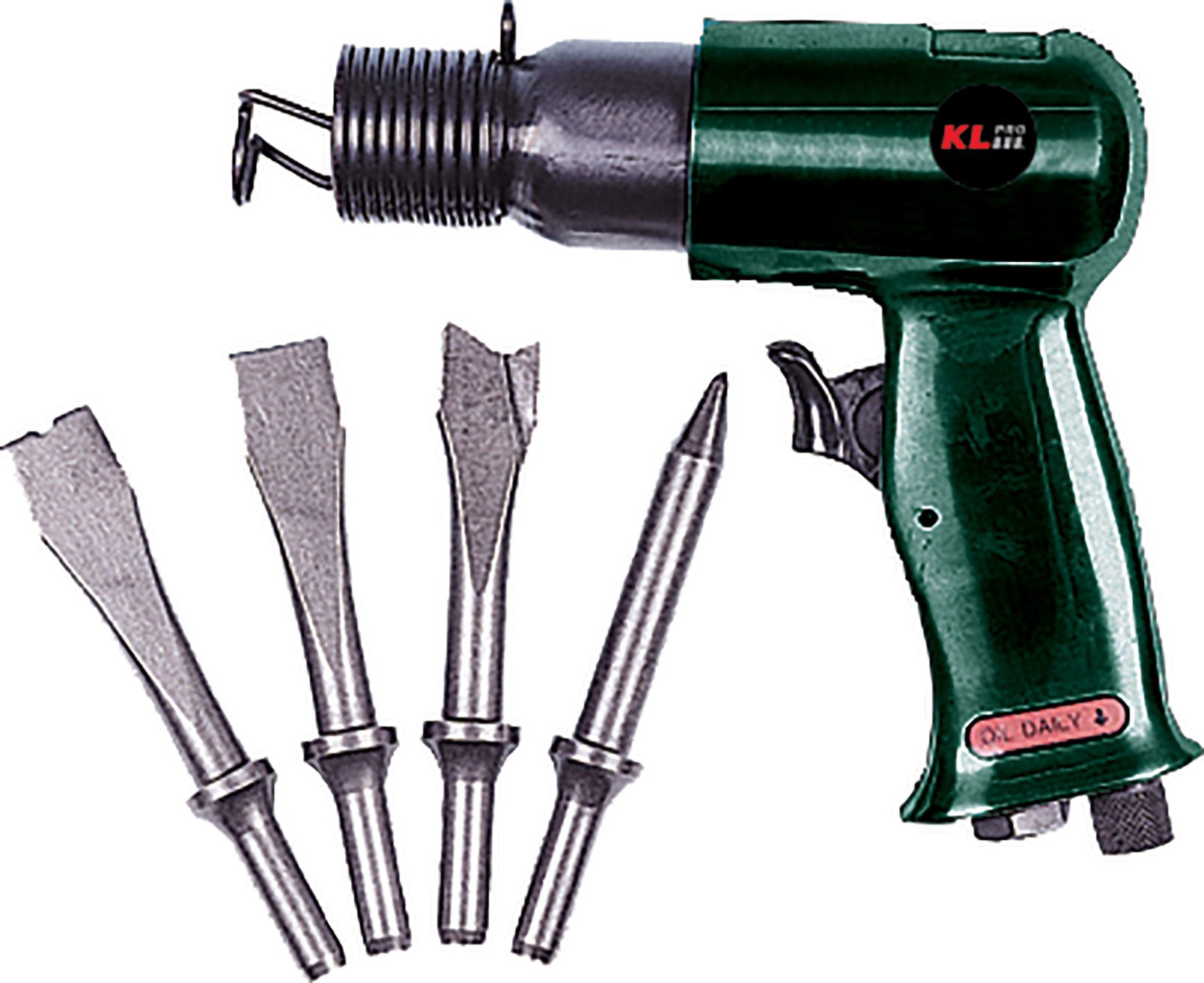 KLPRO KLHV0101RK 1/4'' 10,4mm Havalı Çekiç Keski