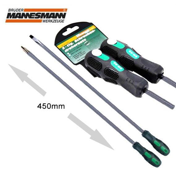 Mannesmann 11250 Uzun Tornavida Seti, 2 Parça