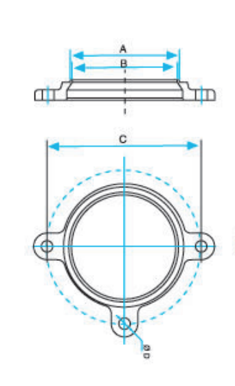 Kanca 115mm Mengene Döner Tabla