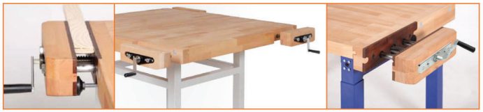 Kanca 50x190mm Ağaç Mengenesi Metal Kollu