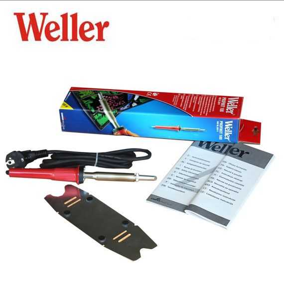 WELLER PROFIKIT 100 Dekoratif Cam Havyası (100 Watt, Sıcaklık Kontrollü)