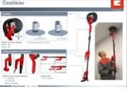 Einhell TC-DW 225 Alçıpan Duvar Zımpara