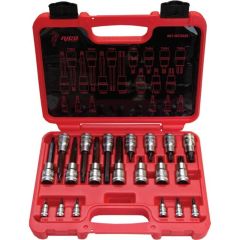 Rico 007-RC3029 20 Parça 1/4-1/2 Delikli Torx Lokma Seti