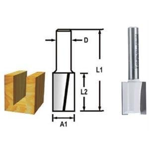 Makita D-47628 Dalma Düz Kanal Freze Bıçağı (Çift Bıçak) 10mm