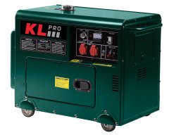 KLPRO KLJ5GF-LDE 13Hp 4.8 kVA Monofaze Sessiz Dizel Profesyonel Jeneratör