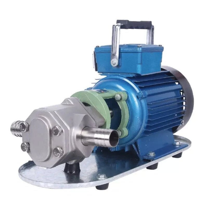 Water Sound WCB-100SST 1,5HP Trifaze Akışkan Gıda Paslanmaz Gövdeli Dişli Transfer Pompası