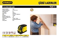Stanley 1-77-320 SCL Çapraz Çizgi Lazeri
