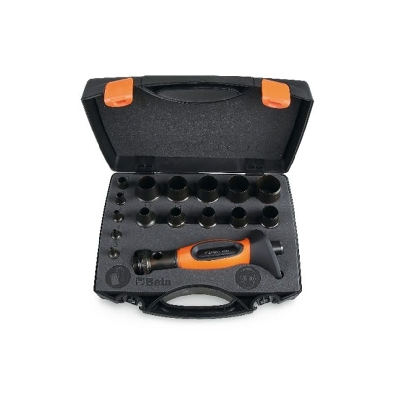 Beta 011050255 1105C/16T 3-30mm 15 Parça Delik Zımba Seti