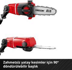 Einhell GE-HC 18 Li T Solo Akülü Yüksek Dal ve Çit Budama