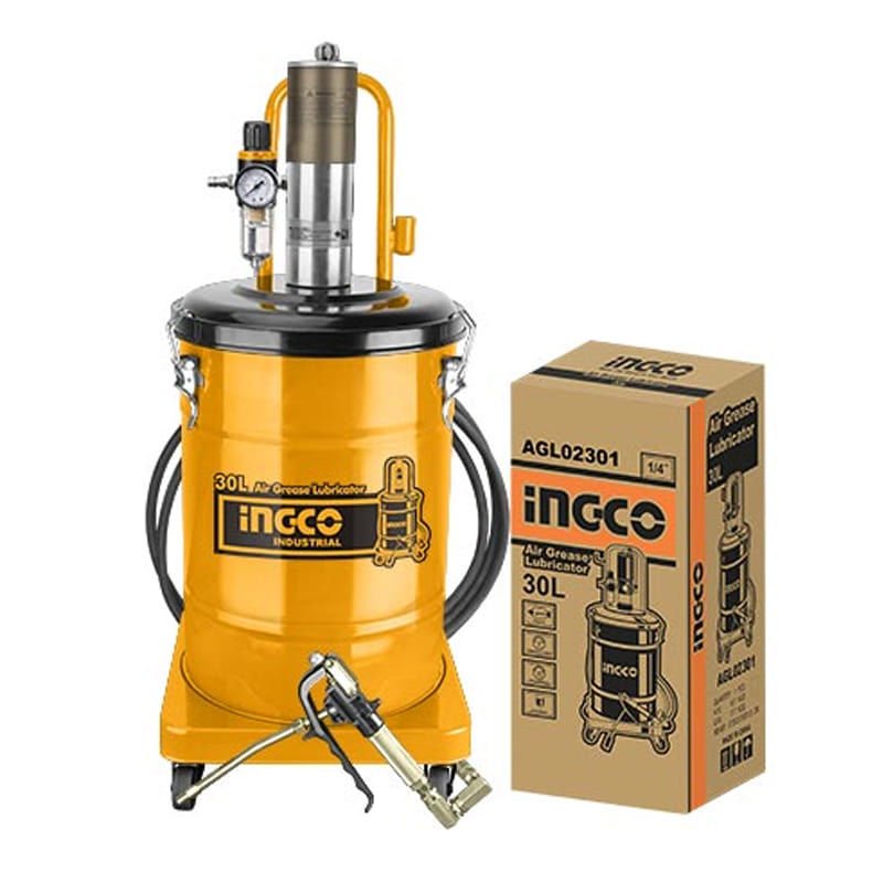 Ingco AGL02301 30 Lt Endüstriyel Havalı Gres Yağlayıcı