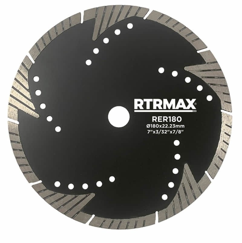 RTRMAX RER180 180 Turbo Elmas Testere Ekstra Uzun Segmentli