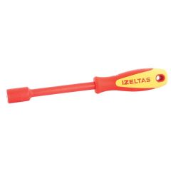 İzeltaş 4773190050 1000V Süngüsü İzoleli 5mm Lokma Uçlu Tornavida
