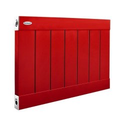 Duffmart Therma Alüminyum Radyatör Yükseklik:90 cm Bayrak Kırmızı-3000 - 10 Dilim 85 CM