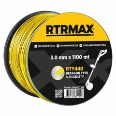 RTRMAX RTY445 3,5mmx825m Sarı Altıköşe Tırpan Misinası
