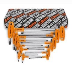 Beta 000970791 37TTX/S6 6 Parça T Saplı Torx Allen Seti