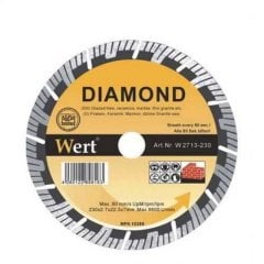 WERT 2713-125 Süper Turbo Elmas Testere (125mm)