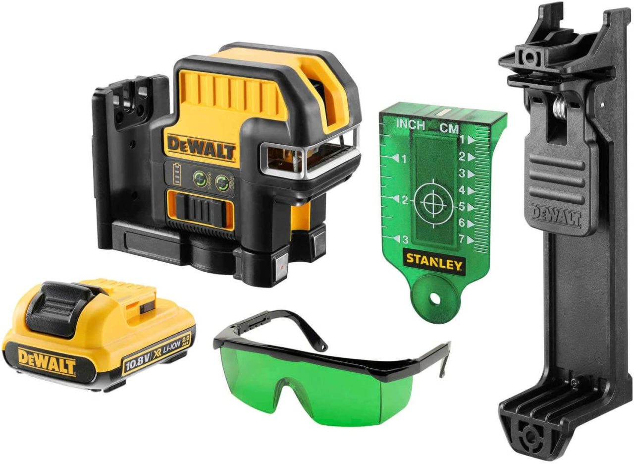 Dewalt DCE0822D1G Yeşil Şarjlı Lazer Hizalama
