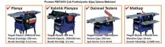 Promax PM 72855 Çok Fonksiyonlu Ağaç İşleme Makinesi
