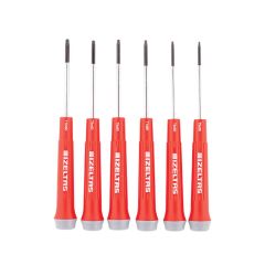 İzeltaş 4530001006 6 Parça Klemens Elektronikçi Tip Torx Uçlu Tornavida