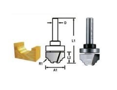 Makita D-48262Rulmanlı Klasik Dalma Freze Bıçağı (Çift Bıçak)