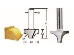Makita D-48284 Korniş Profil Freze Bıçağı (Çift Bıçak)
