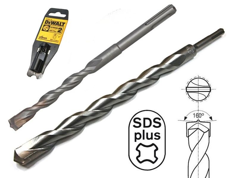 Dewalt DT9552 12x160 Extereme2 SDS Matkap Ucu
