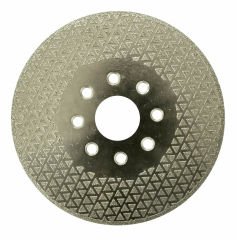 RTRMAX REE115A 115mm Elektrolize Testere Flanşlı Tek Yüz Elmaslı