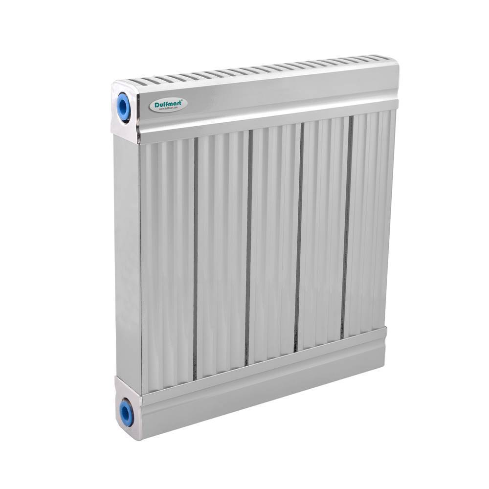 Duffmart Premio Alüminyum Radyatör Yükseklik:40 cm Parlak Gri-7047 - 21 Dilim 149 cm