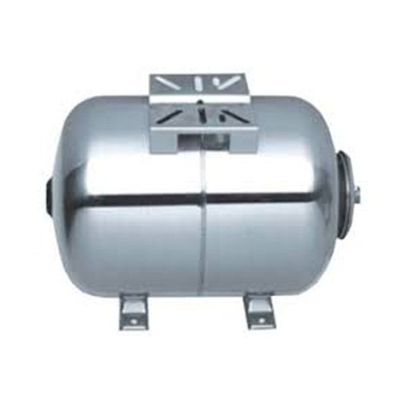 Water Sound 50 Litre 1'' Yatık Paslanmaz Çelik Hidrofor Tank