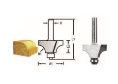 Makita D-48555 Rulmanlı Profil Freze Bıçağı (Çift Bıçak)