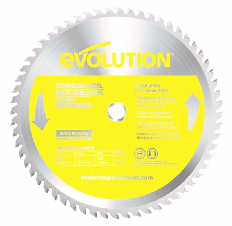 Evolution 355mm Paslanmaz Testere