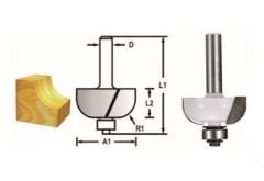 Makita D-48583 Rulmanlı Kordon Freze Bıçağı (Çift Bıçak)