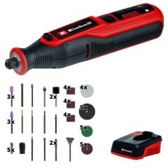 Einhell  Te-Mt 7.2 Li Akülü Taşlama ve Gravür Seti