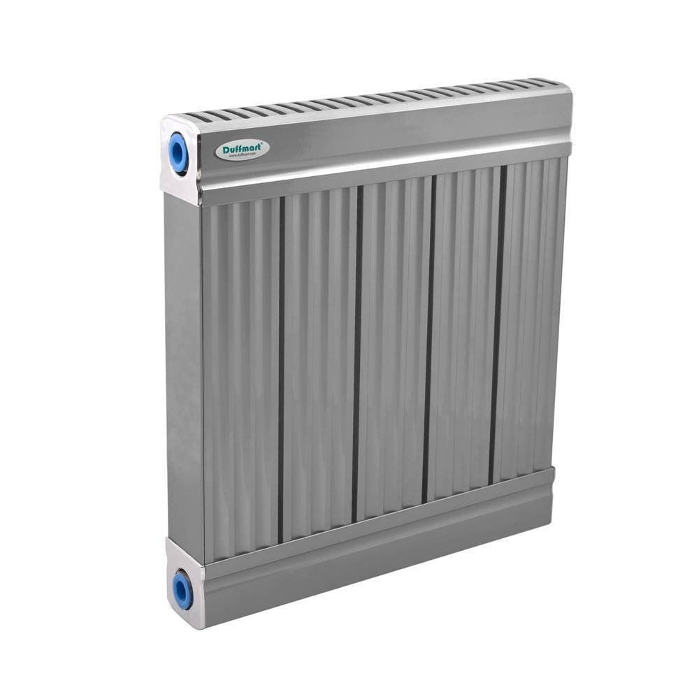Duffmart Premio Alüminyum Radyatör Yükseklik:40 cm Mat Gri-7037 - 21 Dilim 149 cm
