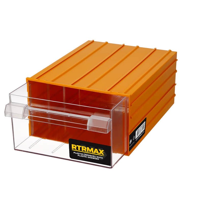 RTRMAX RCK45 K-45 Plastik Çekmeceli Sarı Kutu