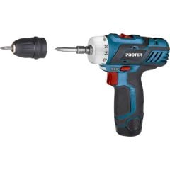 Proter Pst 222 Plus Şarjlı Akülü Vidalama Tornavida