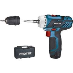 Proter Pst 222 Plus Şarjlı Akülü Vidalama Tornavida