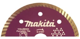 Makita D-50893 Turbo Tip Elmas Testere 115x1.3x22.23mm