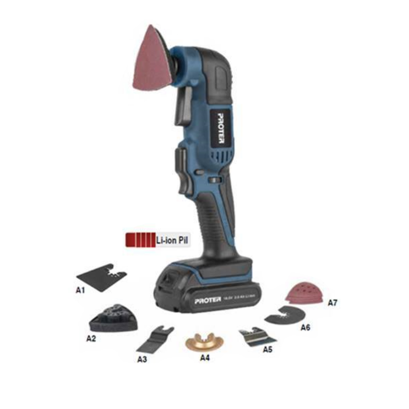 Proter PST 1020 Multi Şarjlı Çok Amaçlı Makina