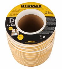 RTRMAX RNP03 8x5mm 100 Mt Kapı Pencere Bandı Beyaz