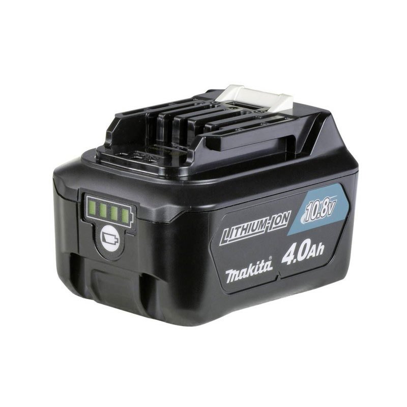 Makita 197402-0 BL1040B Model 10.8 Volt 4.0Ah Güç Sürgülü Güç Göstergeli Yatay Yedek Akü