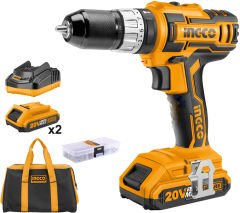 Ingco CIDLI2002 20V 2.0Ah 10mm Li-ion Akülü Darbeli Matkap