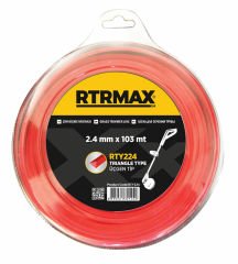 RTRMAX RTY233 3.3mmx55m Kırmızı Üçgen Tırpan Misinası