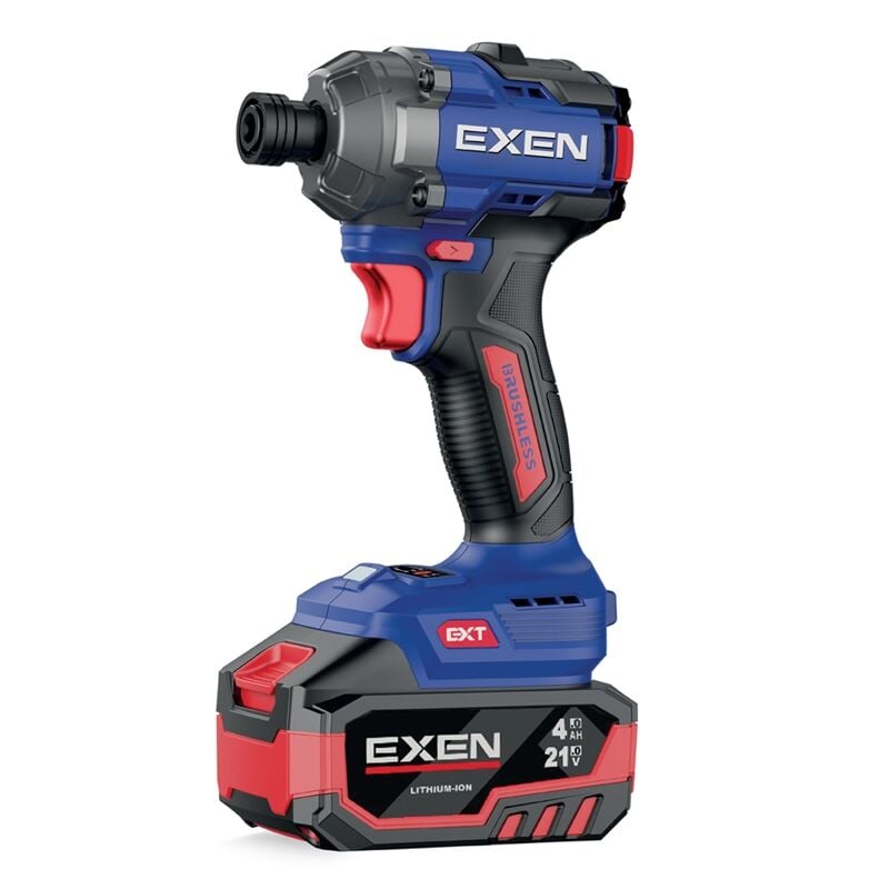 Exen EN 264 VD Akülü Darbeli Şarjlı Matkap 260 Nm 4.0 Ah
