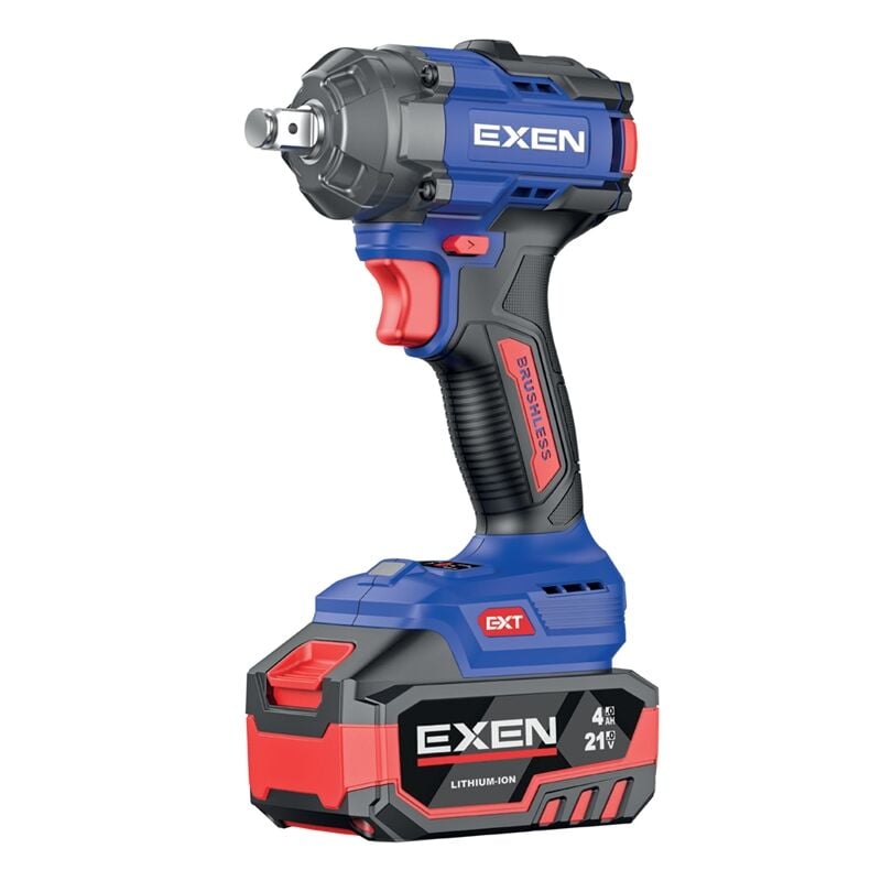Exen EN 254 SM Akülü Darbeli Somun Sıkma 550 Nm 4.0 Ah