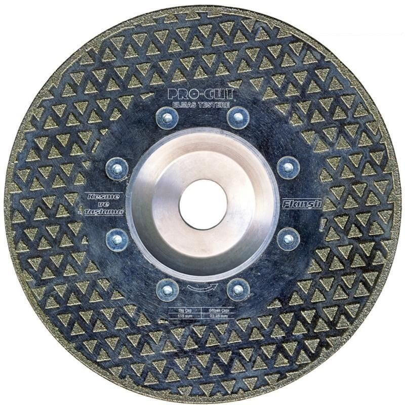 Procut 50955 125mm DTF (Kesme ve Taşlama) Serisi Flanşlı Elmas Testere