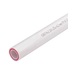 110 mm PPRC PN25 Kompozit Boru 4 Metre