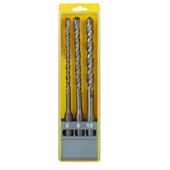 RTRMAX RBS003 6x160 8x160 10x160 3'Lü SDS Plus Set