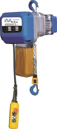 ATLAS ATZCS 2 Elektrikli Zincirli Vinç Plus (Trifaze) 2 Hareketli Şanzıman Sıvı Yağlı | 2 TON